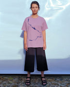 Tričko s potlačou „Rieka Dneper s názvami ukrajinských miest“ od značky SomeUrbanMonk