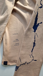 Лонгслів принт по рукаву «Річка Дніпро» чоловічий з куліру Some Urban Monk