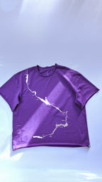 Tričko s potlačou „Rieka Dneper s názvami ukrajinských miest“ od značky SomeUrbanMonk