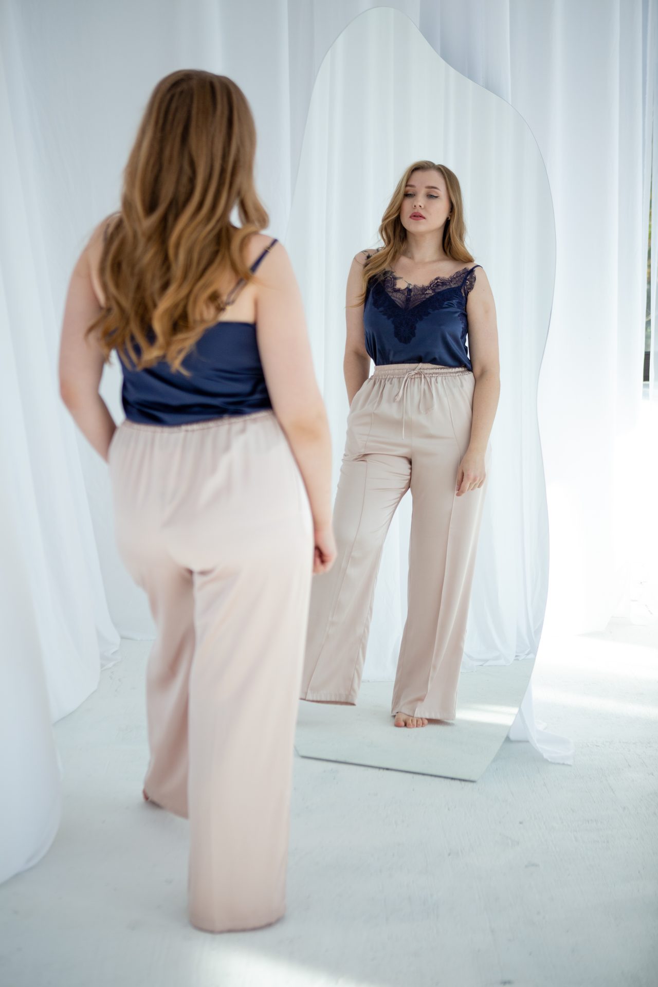 Шовковий топ Angelika від FAYNA