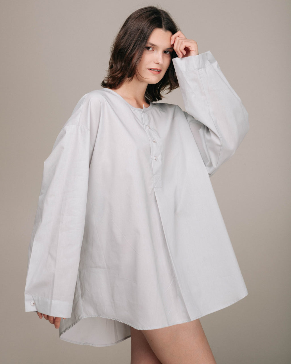 Сорочка оверсайз бавовняна від ANMIREPOSE