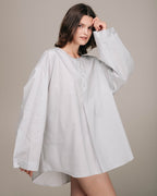 Сорочка оверсайз бавовняна від ANMIREPOSE