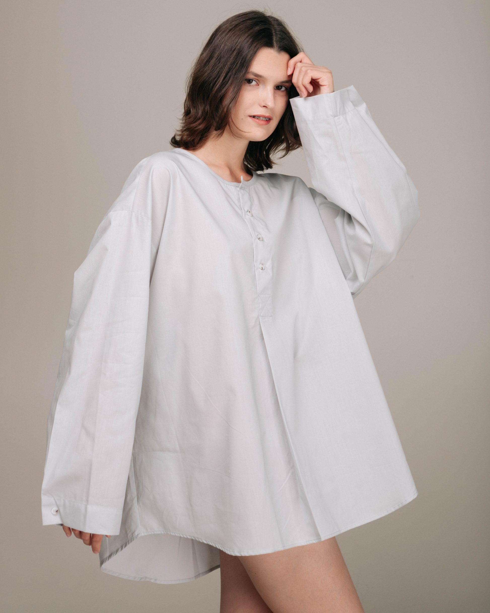 Сорочка оверсайз бавовняна від ANMIREPOSE