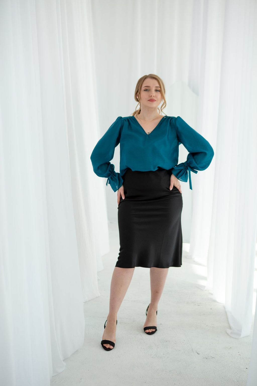 Шифонова жіноча блуза Джесіка від FAYNA