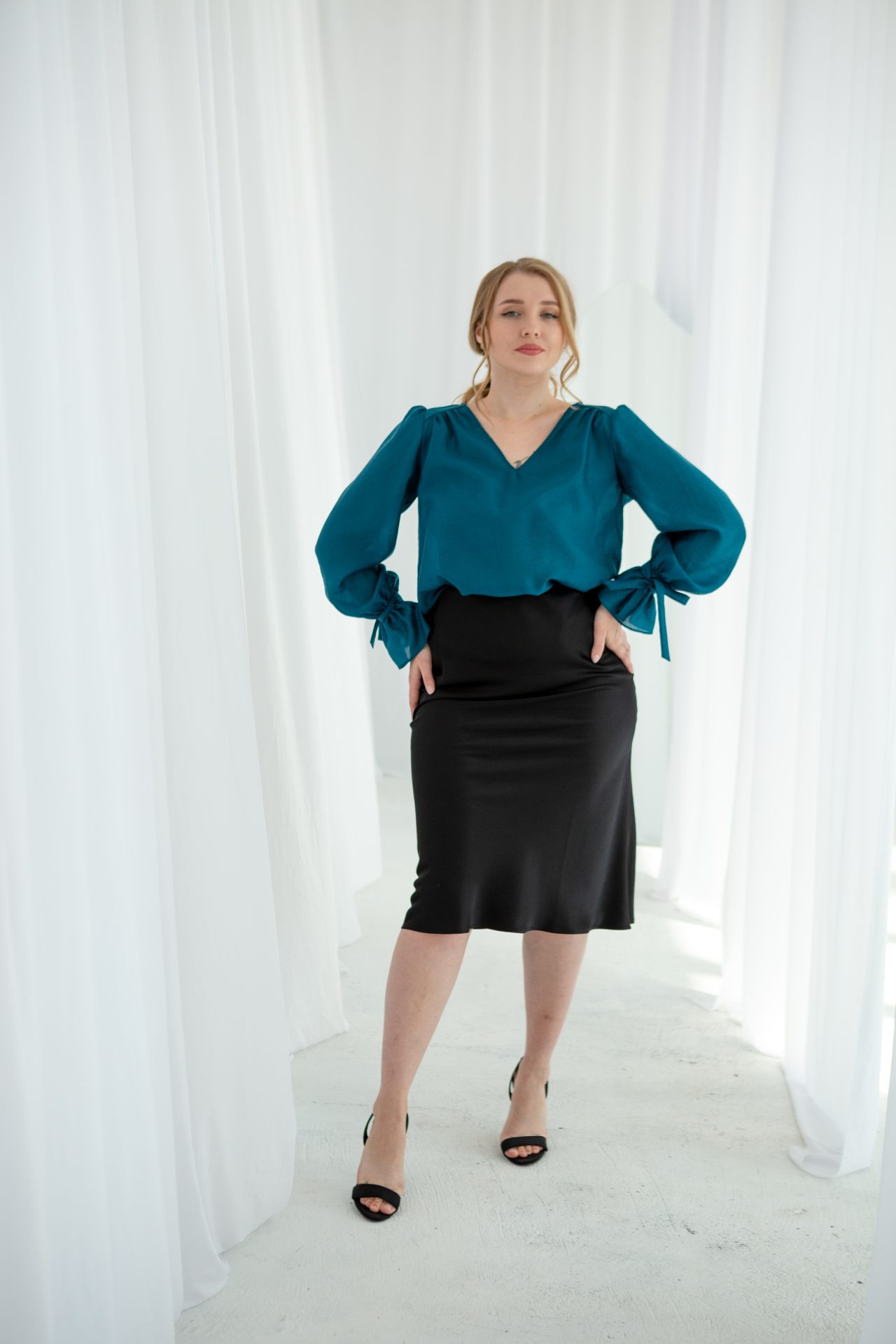 Шифонова жіноча блуза Джесіка від FAYNA