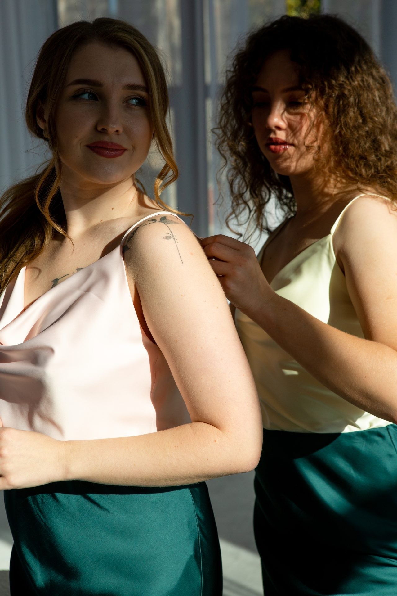 Шовковий топ Iren від FAYNA