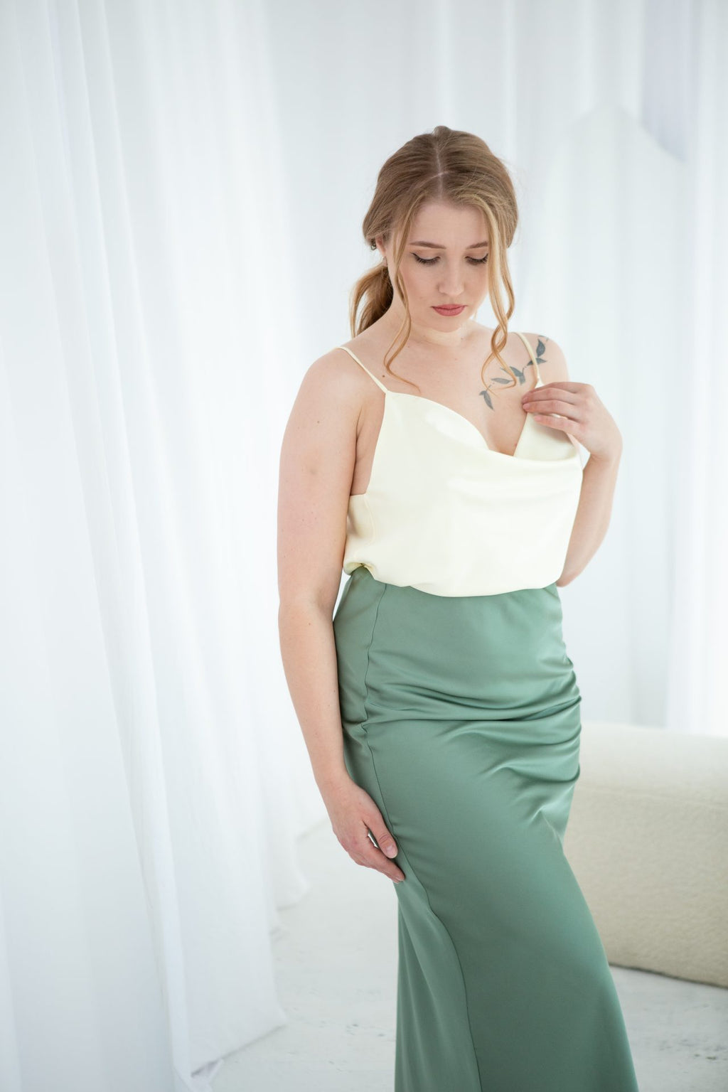 Шовковий топ Iren від FAYNA