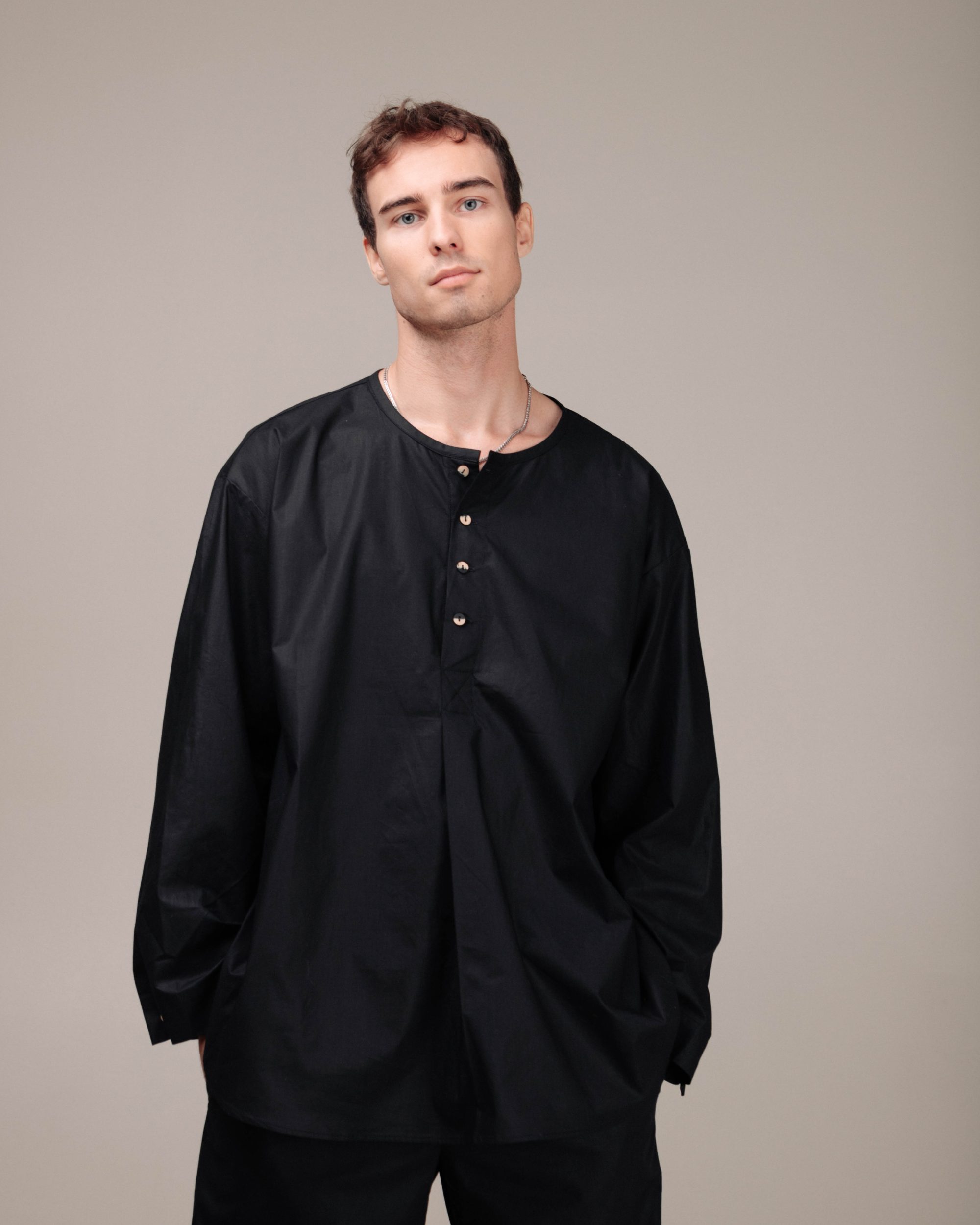 Сорочка оверсайз бавовняна від ANMIREPOSE