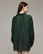 Dámska smaragdová blúzka od ANMIREPOSE