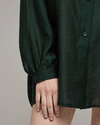 Dámska smaragdová blúzka od ANMIREPOSE