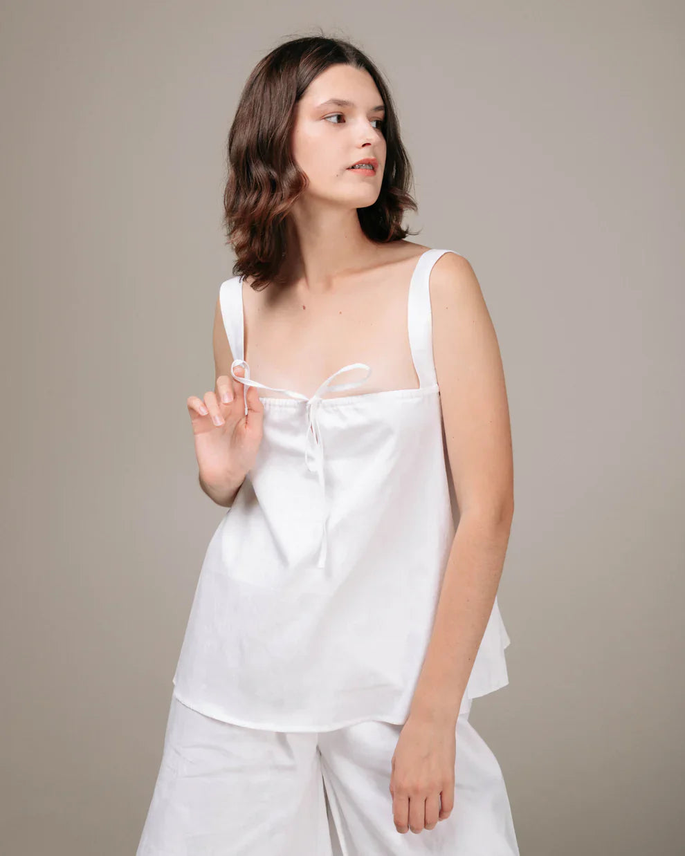 Майка на бретелях троянда від ANMIREPOSE