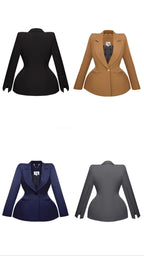 Klasická bunda GoldenRatio, čierna