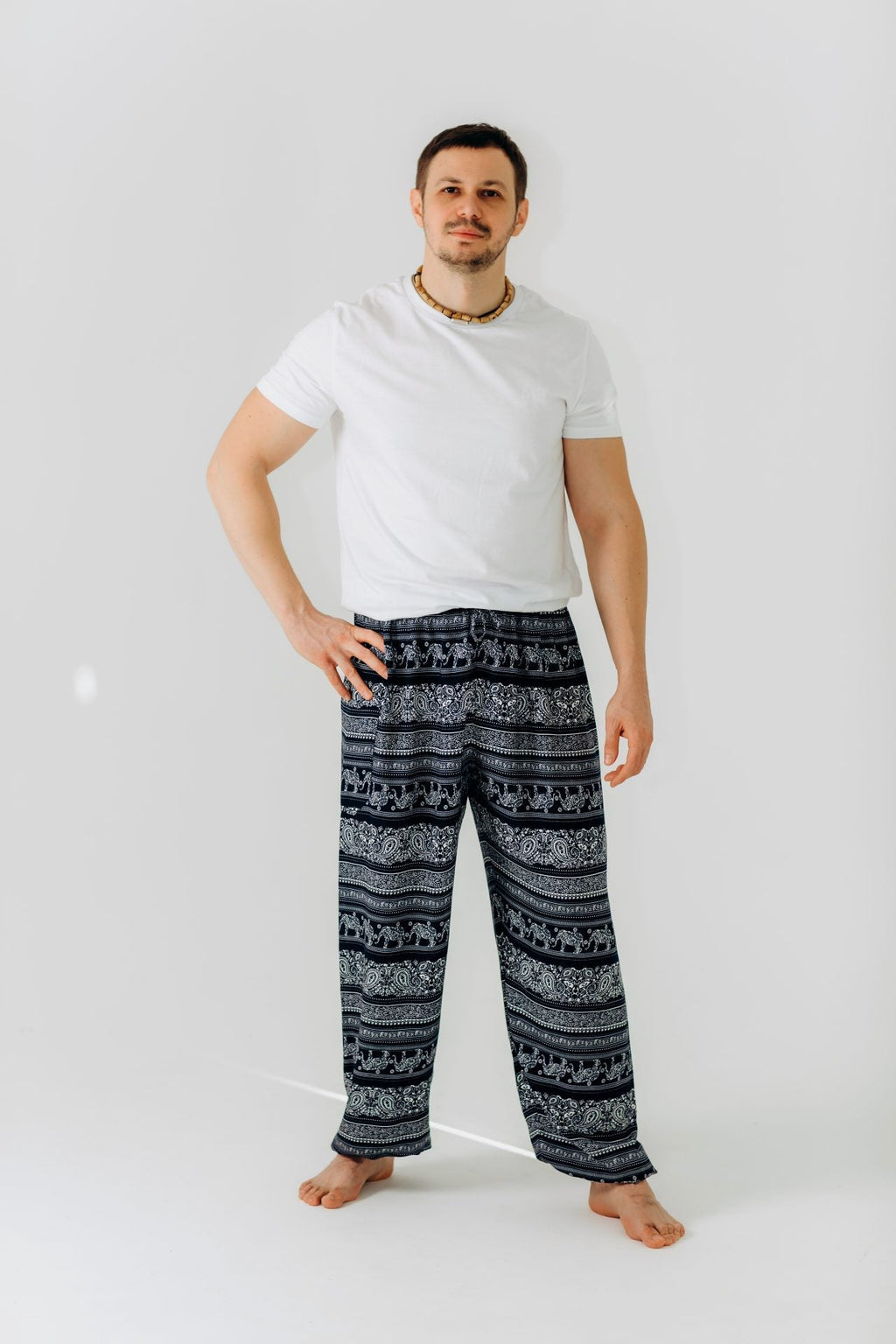 Voľné jogové nohavice "Elephant Noir" RAO unisex