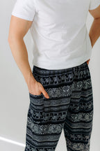 Вільні штани-шаровари "Elephant midnight" RAO унісекс, OneSize, темно-синій