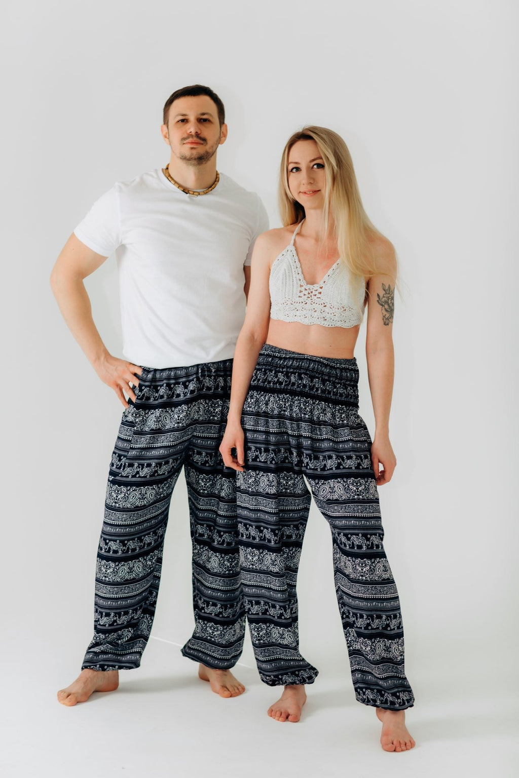 Voľné jogové nohavice "Elephant Noir" RAO unisex