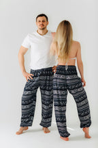 Voľné jogové nohavice "Elephant Noir" RAO unisex