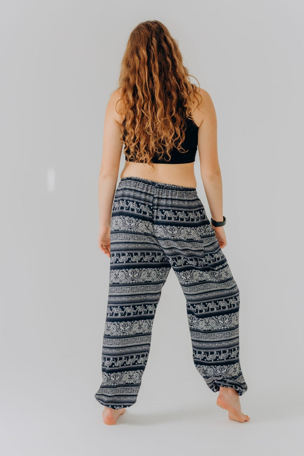 Вільні штани-шаровари "Elephant midnight" RAO унісекс, OneSize, темно-синій