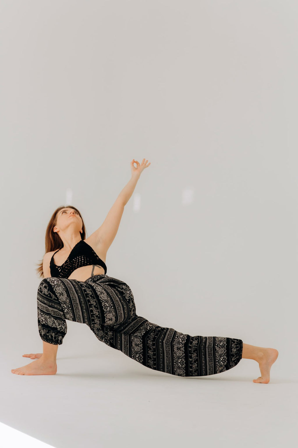 Східні штани з широкою резинкою "Elephant Noir" унісекс RAO, RAOWEAR