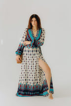 Довга сукня на запах "Light breeze" RAO