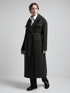 Dvojradový kabát s rovnou siluetou DUDINA