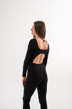 Комбінезон для йоги з відкритою спиною та довгим рукавом Devi RAO WEAR