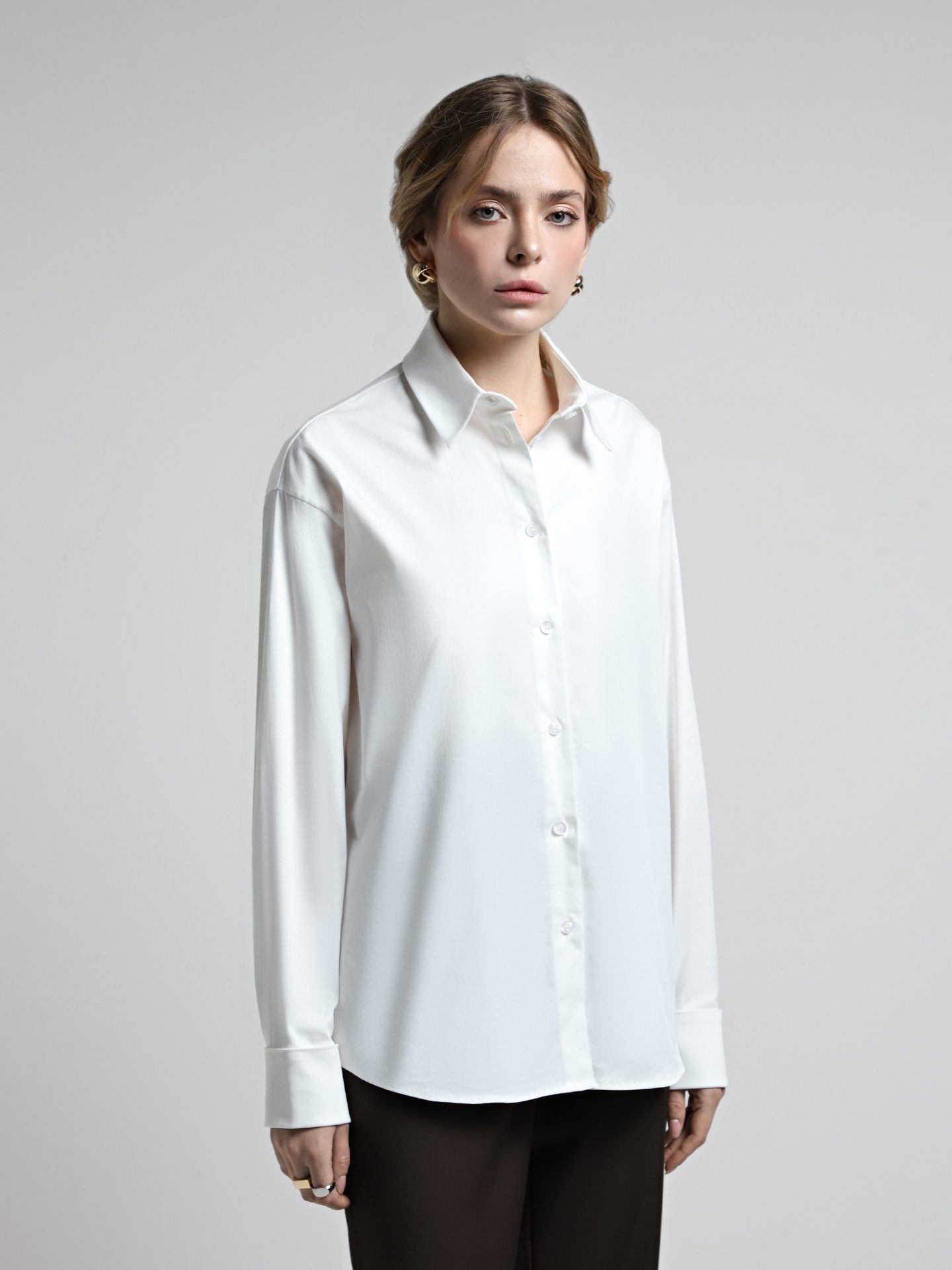 Сорочка вільного силуету, 2 кольори DUDINA