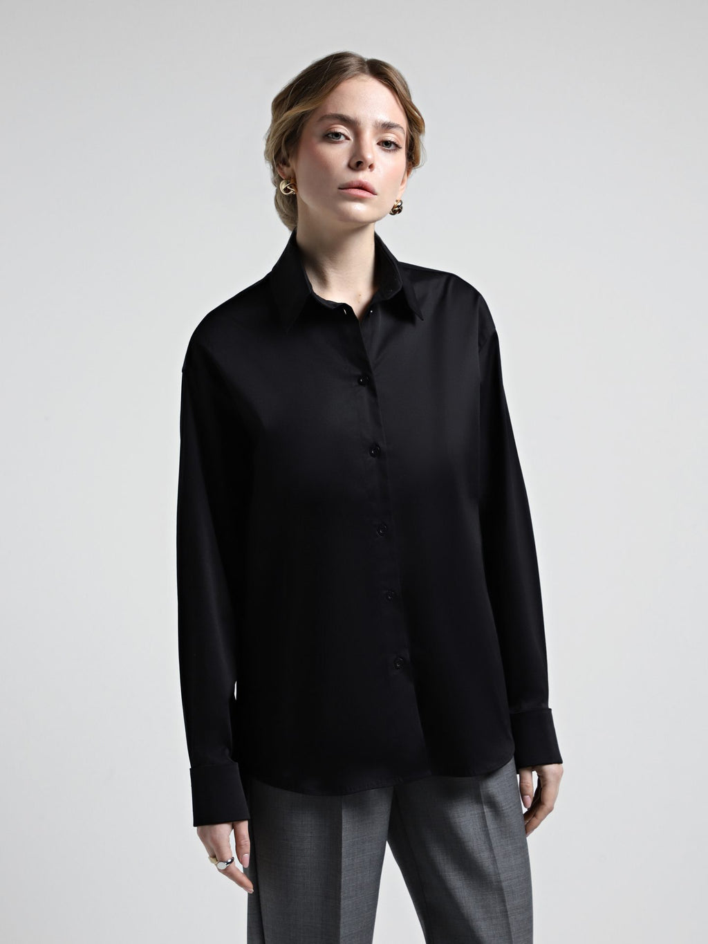 Сорочка вільного силуету, 2 кольори DUDINA