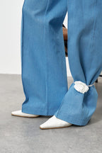 Modré džínsy KA.EL so šípkami