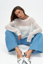 Modré džínsy KA.EL so šípkami