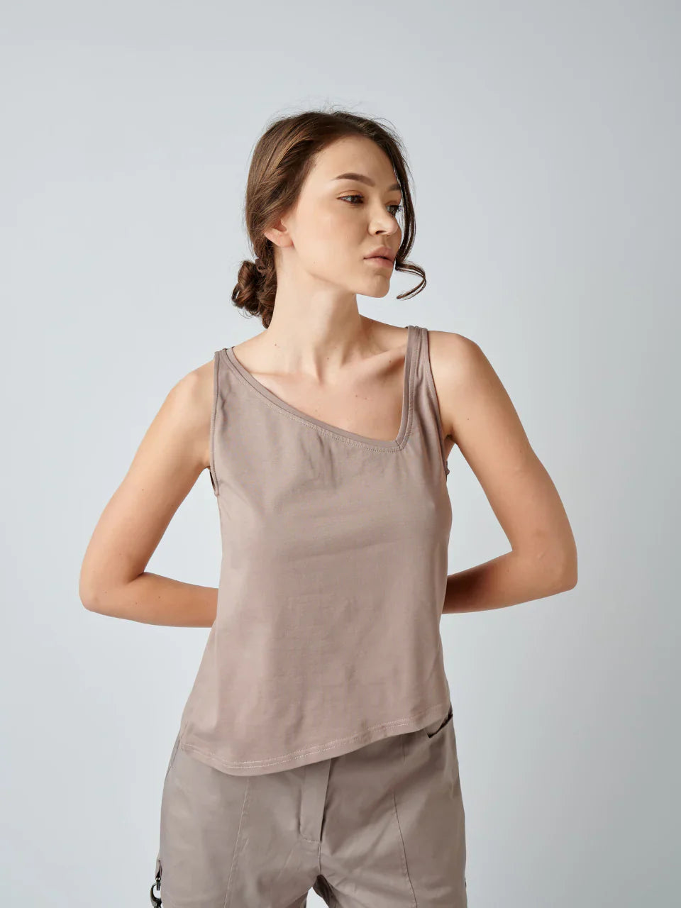 Майка асиметрична, 4 кольори BRU