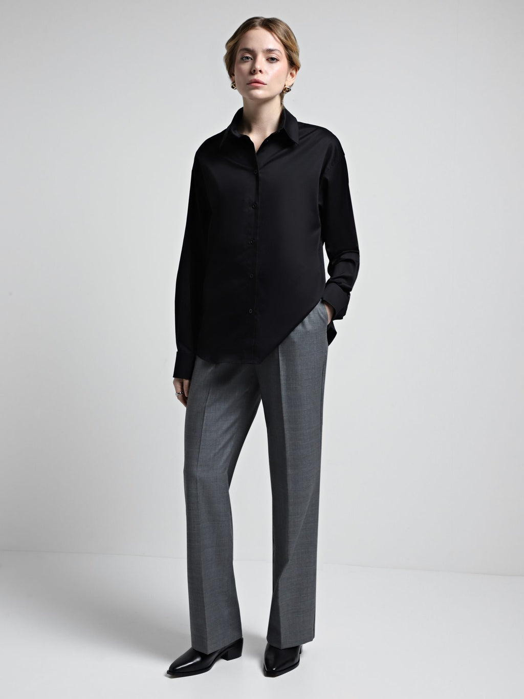 Сорочка вільного силуету, 2 кольори DUDINA