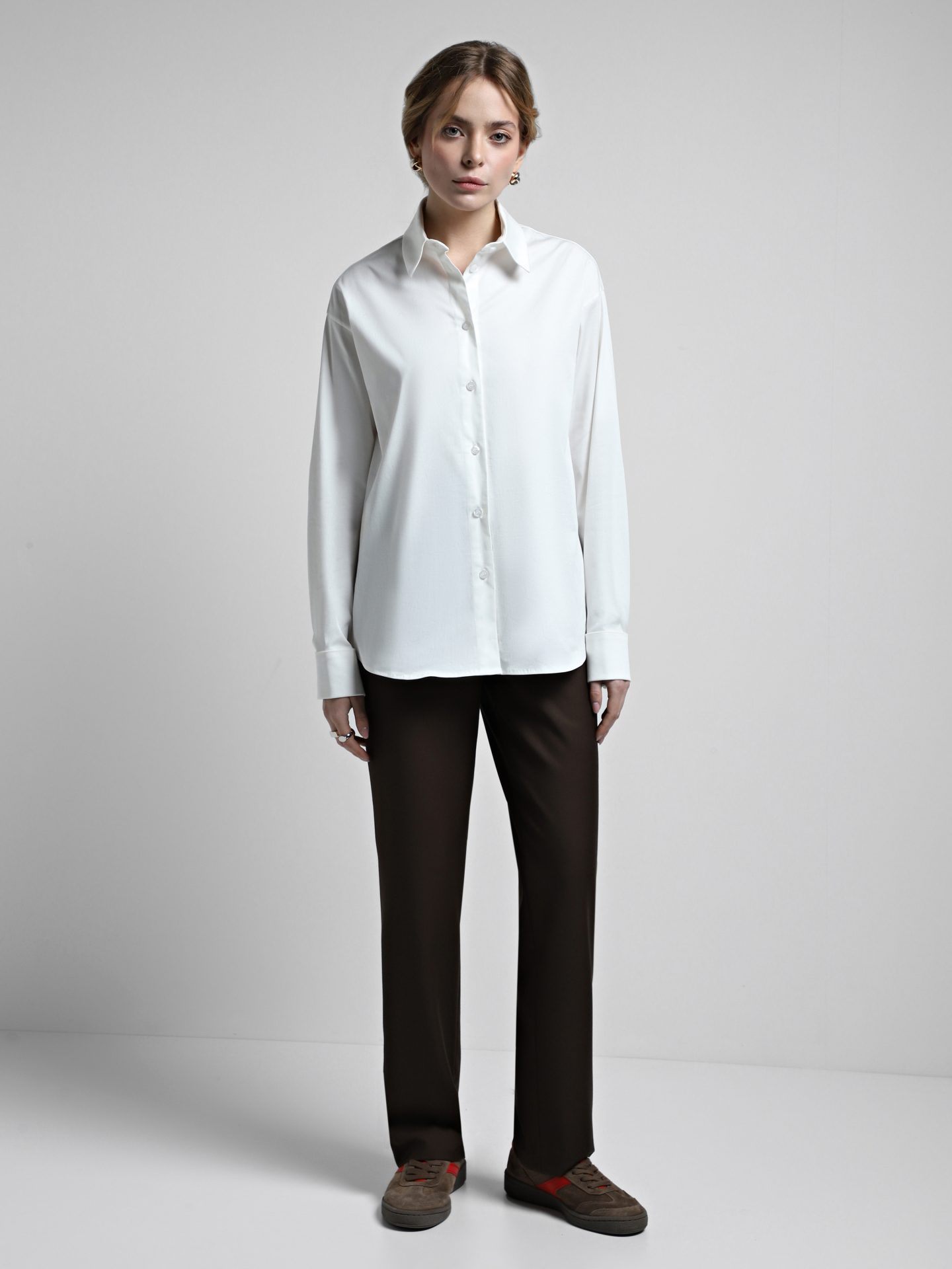 Сорочка вільного силуету, 2 кольори DUDINA