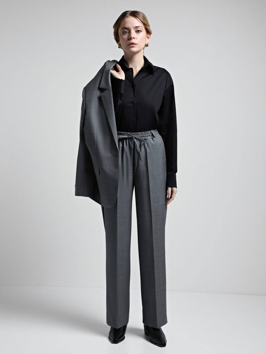 Штани вільного силуету DUDINA