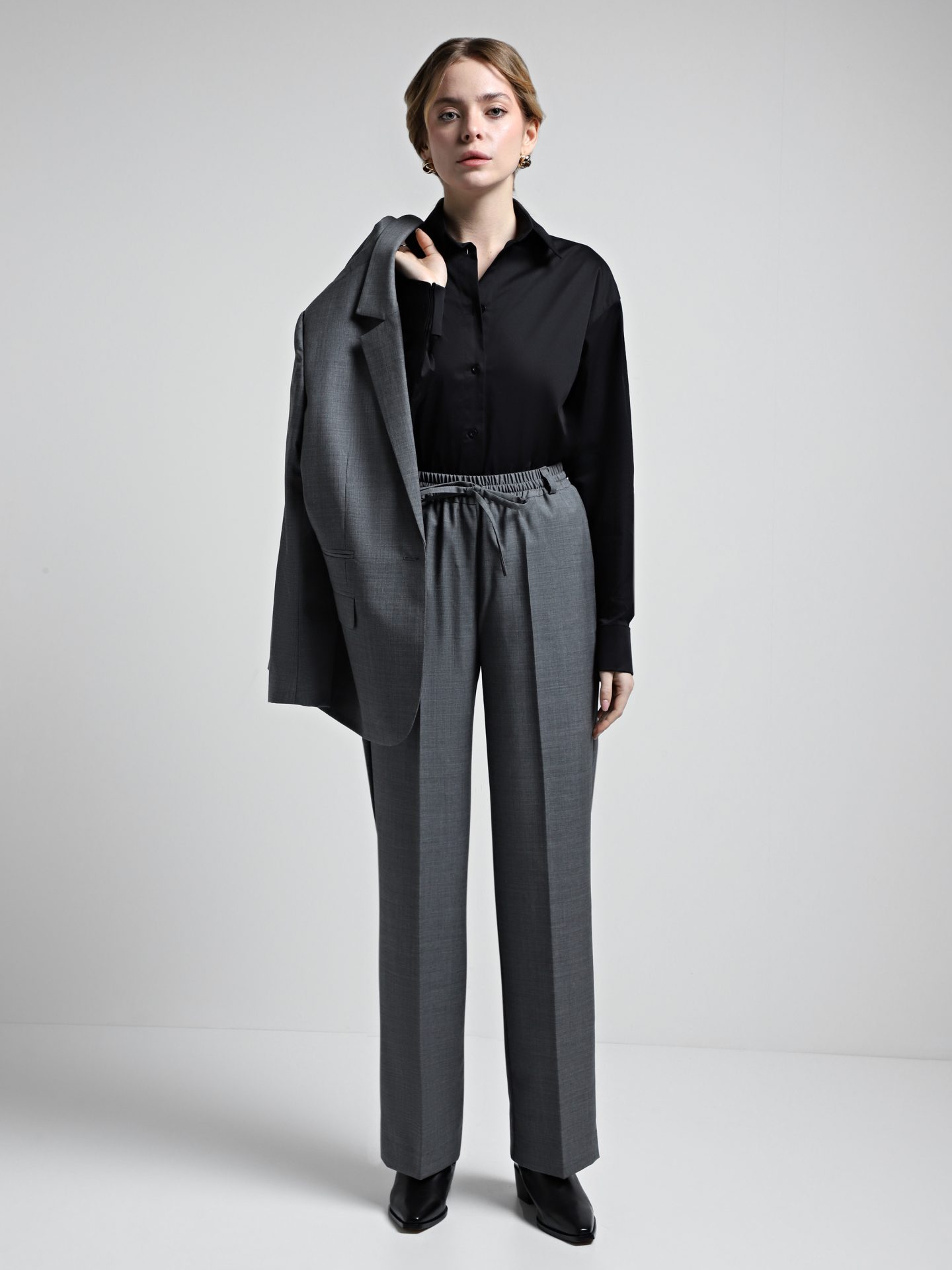 Штани вільного силуету DUDINA