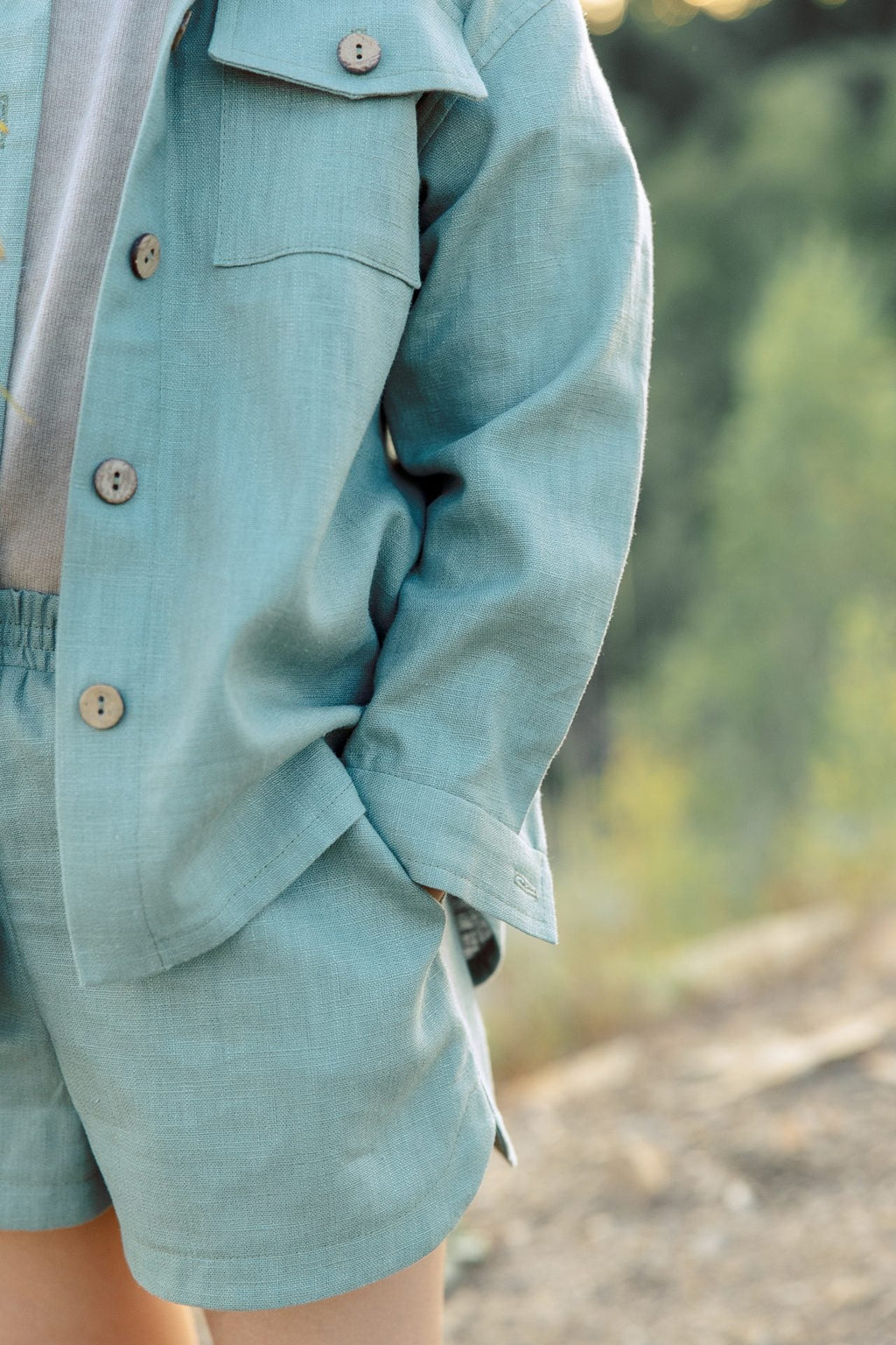 Шорти для дівчинки з кропиви від VIRA APPAREL