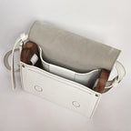 Кросбоді  JOY білий фактурна шкіра  від Synyava