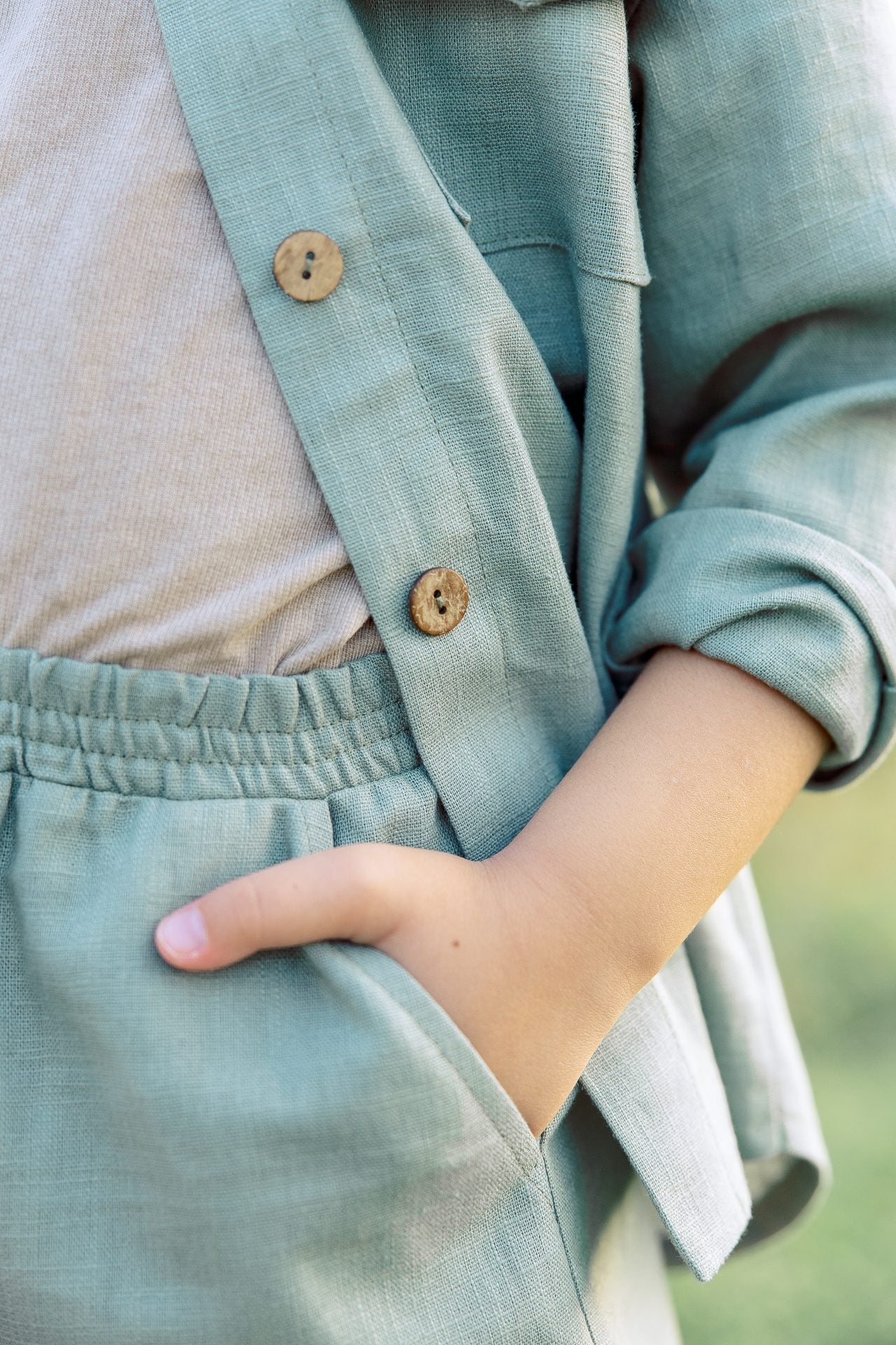 Шорти для дівчинки з кропиви від VIRA APPAREL