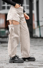 Брюки-трансформери в кольорах: чорний, беж, мокко, графіт від BRU