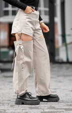 Брюки-трансформери в кольорах: чорний, беж, мокко, графіт від BRU