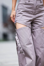 Брюки-трансформери в кольорах: чорний, беж, мокко, графіт від BRU