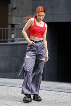 Брюки-трансформери в кольорах: чорний, беж, мокко, графіт від BRU