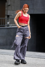 Брюки-трансформери в кольорах: чорний, беж, мокко, графіт від BRU