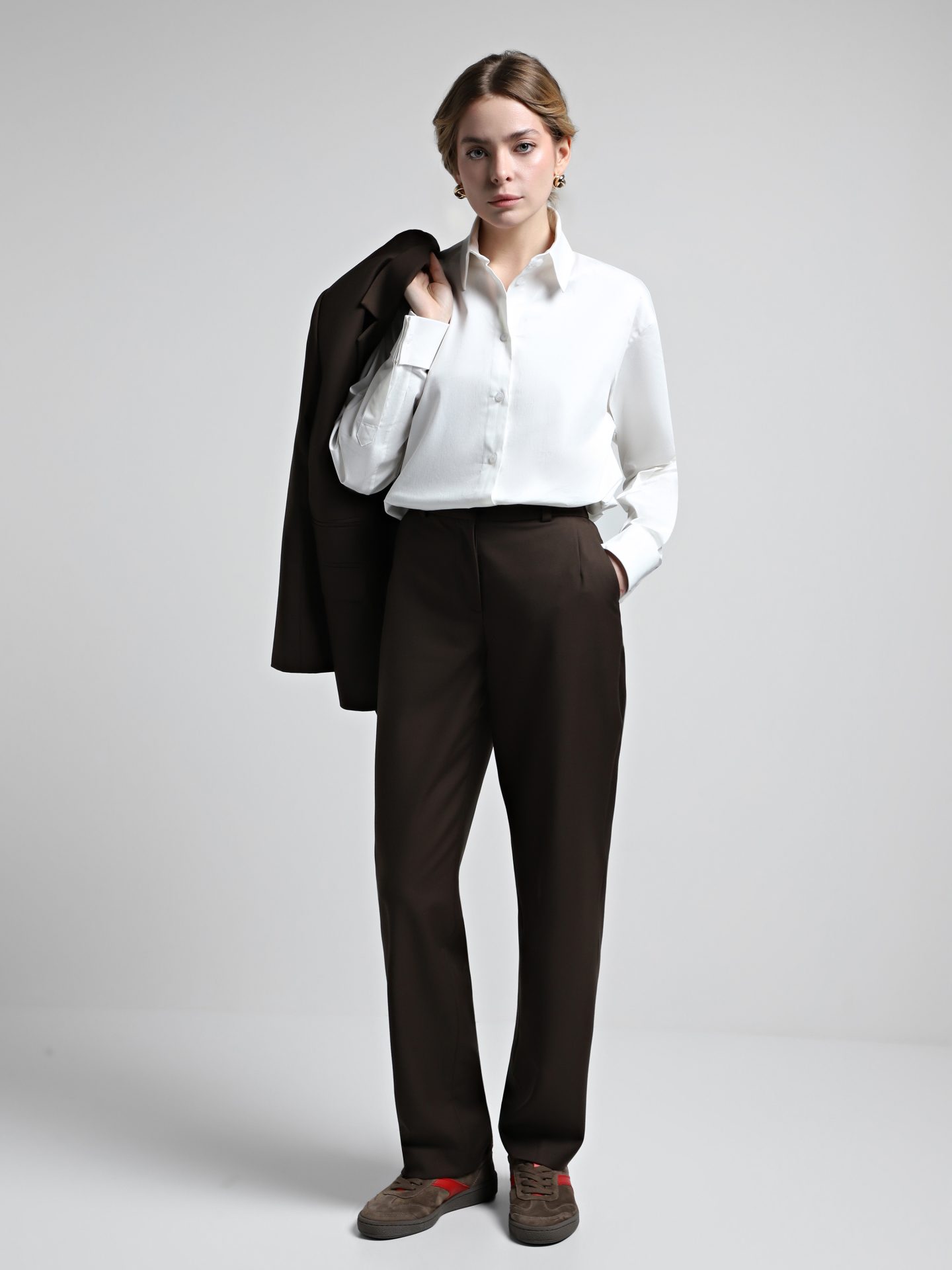 Класичні прямі штани DUDINA