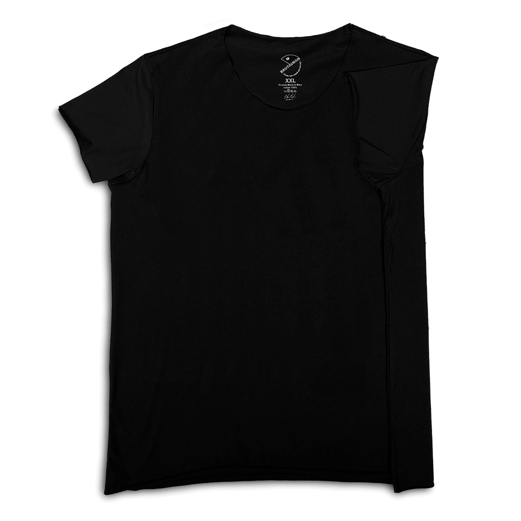 Čierne tričko bez potlače od BRUTALMAN