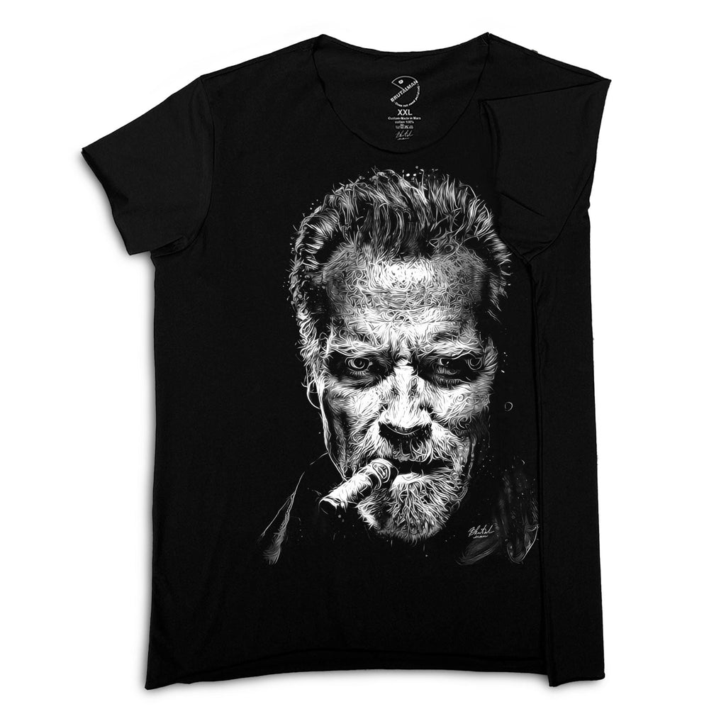 Футболка чоловіча чорна Шварц від BRUTALMAN