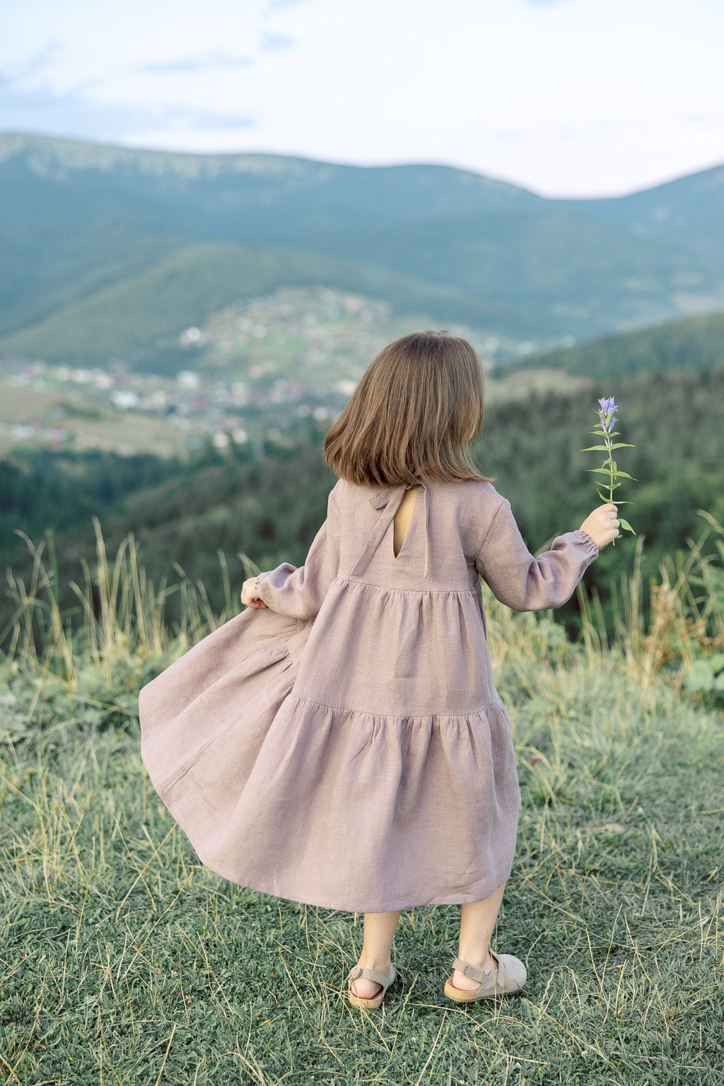 Дитяча сукня "Ліна" з льону від VIRA APPAREL