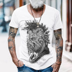 Футболка чоловіча біла МедМакс від BRUTALMAN