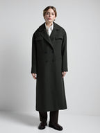 Dvojradový kabát s rovnou siluetou DUDINA