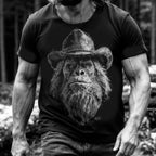 Футболка brutal чорна Ковбой від BRUTALMAN