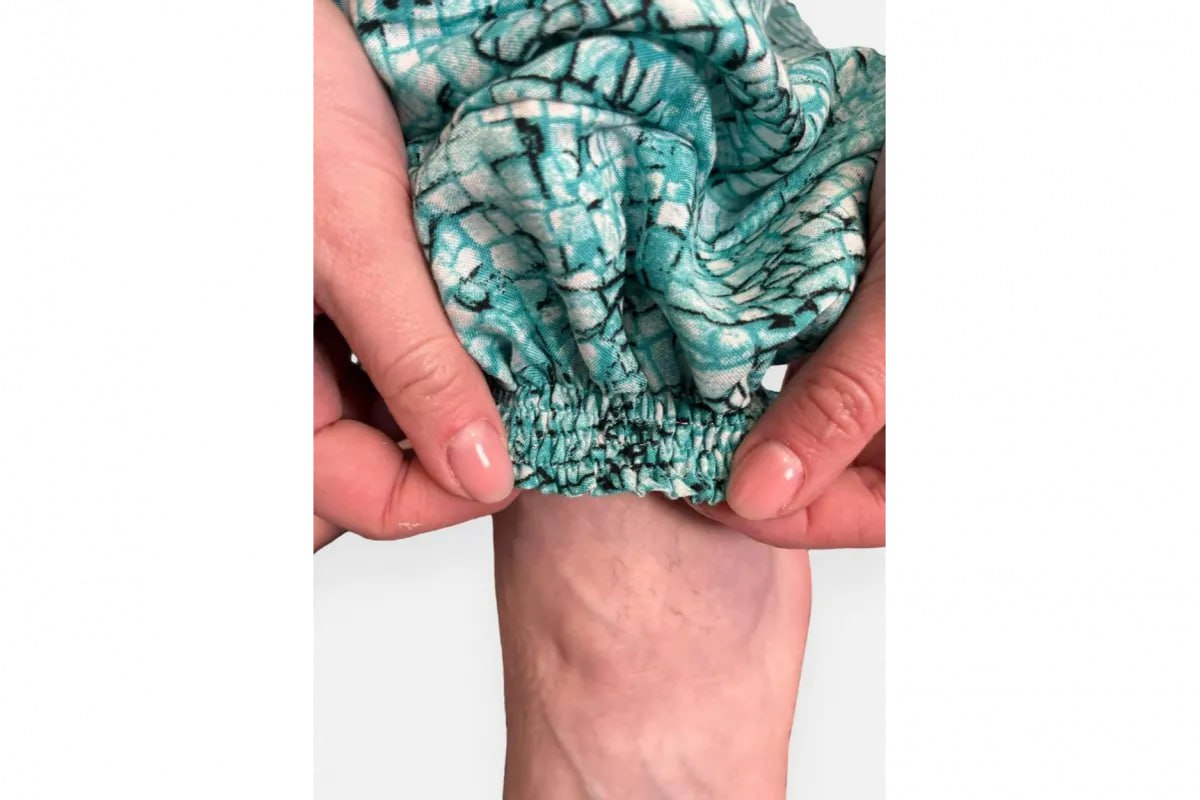 Штани-шаровари аладини "Jade mosaic" RAO унісекс